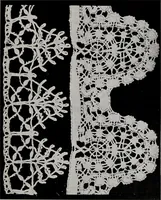 An illustration from Point and pillow lace : a short account of various kinds ancient and modern, and how to recognize them (1899)