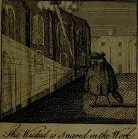 An illustration from A political and satirical history of the years 1756 and 1757 : in a series of seventy-five humorous and entertaining prints, containing all the most remarkable transactions, characters and caricaturas of those two memorable years, to which is annexed, an explanatory account or key to every print, which renders the whole full and significant (1758)
