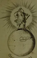 An illustration from A political and satirical history of the years 1756 and 1757 : in a series of seventy-five humorous and entertaining prints, containing all the most remarkable transactions, characters and caricaturas of those two memorable years, to which is annexed, an explanatory account or key to every print, which renders the whole full and significant (1758)
