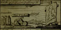 An illustration from A political and satirical history of the years 1756 and 1757 : in a series of seventy-five humorous and entertaining prints, containing all the most remarkable transactions, characters and caricaturas of those two memorable years, to which is annexed, an explanatory account or key to every print, which renders the whole full and significant (1758)