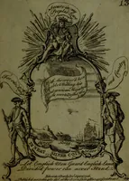 An illustration from A political and satirical history of the years 1756 and 1757 : in a series of seventy-five humorous and entertaining prints, containing all the most remarkable transactions, characters and caricaturas of those two memorable years, to which is annexed, an explanatory account or key to every print, which renders the whole full and significant (1758)