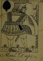 An illustration from A political and satirical history of the years 1756 and 1757 : in a series of seventy-five humorous and entertaining prints, containing all the most remarkable transactions, characters and caricaturas of those two memorable years, to which is annexed, an explanatory account or key to every print, which renders the whole full and significant (1758)