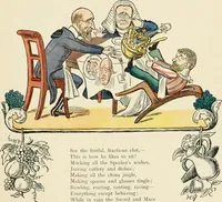 An illustration from The political Struwwelpeter (1899)