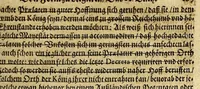 An illustration from Politische Schatzcammer oder Form zu regieren, : das ist: Ausserlesene schöne Discurs Relationes, Instructiones kayserlicher, königlicher Ambassiatorn vnd Bottschafften, oder Historische, Königlicher Ambassiatorn vnd Bottschafften oder historische, politische Erzehlungen vnd Rahtschläge vieler Königreichen, geistlicher vnd weltlicher Stände, ihre Wahl, Regimenten, Bündnuss, Heimligkeiten, so wol wegen derer Administration, Conseruation, als auch Æraria vnd Einkommen, zu Kriegs vnd Friedenszeiten, belanget: (1618)