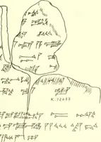 Picture 16 of 88 from Politisch-religiöse Texte aus der Sargonidenzeit. Hrsg. von Ernst George Klauber (1913), leaf 266