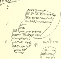 Picture 26 of 88 from Politisch-religiöse Texte aus der Sargonidenzeit. Hrsg. von Ernst George Klauber (1913), leaf 290