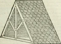 An illustration from M. Vitrvvii Pollionis De architectvra libri decem ad Caesarem Avgvstvm : omnibus omnium editionibus longè emendatiores, collatis veteribus exemplis : accesservnt Gulielmi Philandri Castilionii, ciuis Romani, annotationes castigatiores, & plus tertia parte locupletiores : adiecta est Epitome in omnes Georgij Agricolae De mensuris & ponderibus libros, eodem avtore : cum Graeco pariter & Latino indice locupletissimo (1552)