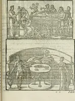 An illustration from M. Vitrvvii Pollionis De architectvra libri decem ad Caesarem Avgvstvm : omnibus omnium editionibus longè emendatiores, collatis veteribus exemplis : accesservnt Gulielmi Philandri Castilionii, ciuis Romani, annotationes castigatiores, & plus tertia parte locupletiores : adiecta est Epitome in omnes Georgij Agricolae De mensuris & ponderibus libros, eodem avtore : cum Graeco pariter & Latino indice locupletissimo (1552)