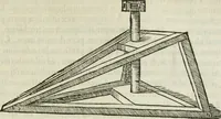 An illustration from M. Vitrvvii Pollionis De architectvra libri decem ad Caesarem Avgvstvm : omnibus omnium editionibus longè emendatiores, collatis veteribus exemplis : accesservnt Gulielmi Philandri Castilionii, ciuis Romani, annotationes castigatiores, & plus tertia parte locupletiores : adiecta est Epitome in omnes Georgij Agricolae De mensuris & ponderibus libros, eodem avtore : cum Graeco pariter & Latino indice locupletissimo (1552)