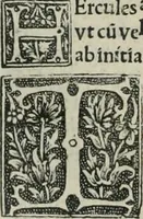 An illustration from Polybii historici primo bellp punico Leonardo Aretino interprete, libri tres. Leonardi Aretini De temporibus suis, liber vnus. Plutarchi Parallelia Guarino Veronensi paraphraste opusculum aureum (1512)