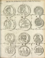 Picture 5 of 6 from Polycarpi TenzelI Selecta numismata aurea argentea et aerea maximi moduli, ex nummophylacio illustrissimi comitis AntonI Guntheri, S.R.I. quatuor-viri, comitis Schwarzburgi & Hohnsteinii, dynastae Arnstadii, Sondershusae, Leutenbergae, Lohrae, et Clettenbergae, &c (1693), leaf 17