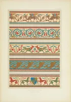 An illustration from Polychromatic decoration as applied to buildings in the mediæval styles. Thirty-six plates in colours and gold with introductory and descriptive text (1882)
