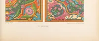 Picture 6 of 7 from Polychromatic ornament. One hundred plates in gold, silver, and colours, comprising upwards of two thousand specimens of the various styles of ancient, oriental, and mediæval art, and including therenaissance and the seventeenth and eigtheenth centuries (1877), leaf 423
