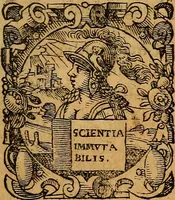 An illustration from Polydori Vergilii Urbinatis de rerum inventoribus, libri octo : ejusdem in orationem Dominicam commentariolum (1606)