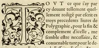 An illustration from Polygraphie et vniuerselle escriture cabalistique (1561)
