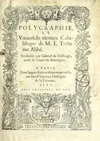 Picture 2 of 35 from Polygraphie, et vniuerselle escriture cabalistique (1561), leaf 5