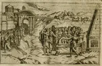 An illustration from Pompe funebri di tutte le nationi del mondo : raccolte dalle storie sagre et profane (1646)
