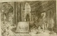 An illustration from Pompe funebri di tutte le nationi del mondo : raccolte dalle storie sagre et profane (1646)