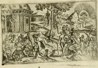 An illustration from Pompe funebri di tutte le nationi del mondo : raccolte dalle storie sagre et profane (1646)
