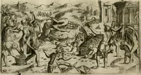 An illustration from Pompe funebri di tutte le nationi del mondo : raccolte dalle storie sagre et profane (1646)