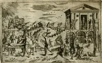 An illustration from Pompe funebri di tutte le nationi del mondo : raccolte dalle storie sagre et profane (1646)