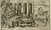 An illustration from Pompe funebri di tutte le nationi del mondo : raccolte dalle storie sagre et profane (1646)