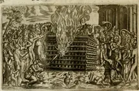 An illustration from Pompe funebri di tutte le nationi del mondo : raccolte dalle storie sagre et profane (1646)