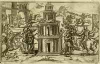 Picture 21 of 44 from Pompe funebri di tutte le nationi del mondo : raccolte dalle storie sagre et profane (1646), leaf 94