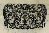 An illustration from Pompe funerali celebrate in Napoli per l'eccellentissima signora d. Caterina d'Aragona, e Sandovale, duchessa di Segorbia , Cardona, &c. : con l'aggiunta di altri componimenti intorno al medesimo soggetto : dedicate all'ecellentissimo suo figlio d. Luigi della Cerda, duca di Medina-Celi, &c., vicerè e capitan generale nel regno di Napoli (1697)