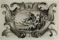 Picture 4 of 45 from Pompe funerali celebrate in Napoli per l'eccellentissima signora d. Caterina d'Aragona, e Sandovale, duchessa di Segorbia , Cardona, &c. : con l'aggiunta di altri componimenti intorno al medesimo soggetto : dedicate all'ecellentissimo suo figlio d. Luigi della Cerda, duca di Medina-Celi, &c., vicerè e capitan generale nel regno di Napoli (1697), leaf 97