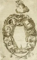 Picture 29 of 72 from Pompe fvnebri dell'vniverso : nella morte di Filippo qvarto il grande re delle Spagne, monarca cattolico, celebrate in Napoli alli XVIII. di febraro MDCLXVI dall'eminentissimo signore don Pascale Aragona ... (1666), leaf 106