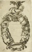 An illustration from Pompe fvnebri dell'vniverso : nella morte di Filippo qvarto il grande re delle Spagne, monarca cattolico, celebrate in Napoli alli XVIII. di febraro MDCLXVI dall'eminentissimo signore don Pascale Aragona ... (1666)