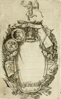 An illustration from Pompe fvnebri dell'vniverso : nella morte di Filippo qvarto il grande re delle Spagne, monarca cattolico, celebrate in Napoli alli XVIII. di febraro MDCLXVI dall'eminentissimo signore don Pascale Aragona ... (1666)