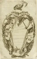 Picture 62 of 72 from Pompe fvnebri dell'vniverso : nella morte di Filippo qvarto il grande re delle Spagne, monarca cattolico, celebrate in Napoli alli XVIII. di febraro MDCLXVI dall'eminentissimo signore don Pascale Aragona ... (1666), leaf 238