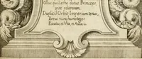 An illustration from Pompe fvnebri dell'vniverso : nella morte di Filippo qvarto il grande re delle Spagne, monarca cattolico, celebrate in Napoli alli XVIII. di febraro MDCLXVI dall'eminentissimo signore don Pascale Aragona ... (1666)