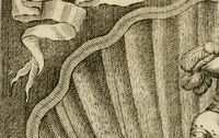 An illustration from Pompe fvnebri dell'vniverso : nella morte di Filippo qvarto il grande re delle Spagne, monarca cattolico, celebrate in Napoli alli XVIII. di febraro MDCLXVI dall'eminentissimo signore don Pascale Aragona ... (1666)