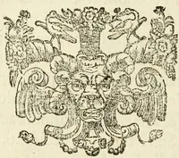 An illustration from Pompe fvnebri dell'vniverso : nella morte di Filippo qvarto il grande re delle Spagne, monarca cattolico, celebrate in Napoli alli XVIII. di febraro MDCLXVI dall'eminentissimo signore don Pascale Aragona ... (1666)
