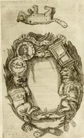 An illustration from Pompe fvnebri dell'vniverso : nella morte di Filippo qvarto il grande re delle Spagne, monarca cattolico, celebrate in Napoli alli XVIII. di febraro MDCLXVI dall'eminentissimo signore don Pascale Aragona ... (1666)