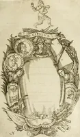An illustration from Pompe fvnebri dell'vniverso : nella morte di Filippo qvarto il grande re delle Spagne, monarca cattolico, celebrate in Napoli alli XVIII. di febraro MDCLXVI dall'eminentissimo signore don Pascale Aragona ... (1666)