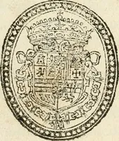 An illustration from Pompe fvnebri dell'vniverso : nella morte di Filippo qvarto il grande re delle Spagne, monarca cattolico, celebrate in Napoli alli XVIII. di febraro MDCLXVI dall'eminentissimo signore don Pascale Aragona ... (1666)