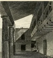 An illustration from Pompeiana : the topography, edifices, and ornaments of Pompeii (1817)