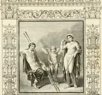An illustration from Pompeiana : the topography, edifices, and ornaments of Pompeii (1824)