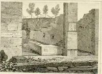 An illustration from Pompeiana : the topography, edifices, and ornaments of Pompeii (1824)