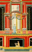 An illustration from Pompeiana : the topography, edifices and ornaments of Pompeii, the result of excavations since 1819 (1837)