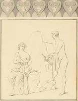 An illustration from Pompeiana : the topography, edifices and ornaments of Pompeii, the result of excavations since 1819 (1837)