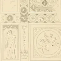 An illustration from Pompeiana : the topography, edifices and ornaments of Pompeii, the result of excavations since 1819 (1837)