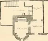 An illustration from Pompeiana : the topography, edifices and ornaments of Pompeii, the result of excavations since 1819 (1837)