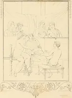 An illustration from Pompeiana : the topography, edifices and ornaments of Pompeii, the result of excavations since 1819 (1837)