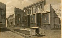 An illustration from Pompeiana : the topography, edifices and ornaments of Pompeii, the result of excavations since 1819 (1837)