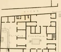 An illustration from Pompeiana : the topography, edifices and ornaments of Pompeii, the result of excavations since 1819 (1837)